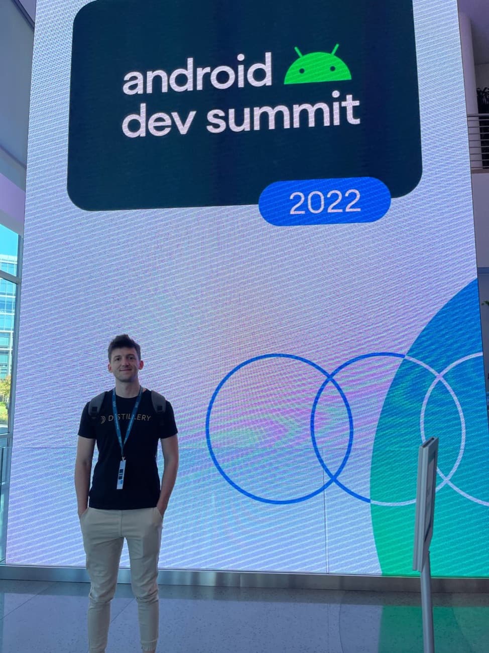 Gastón Saillen en Android Dev Summit, Sunnyvale, CA · 2022
