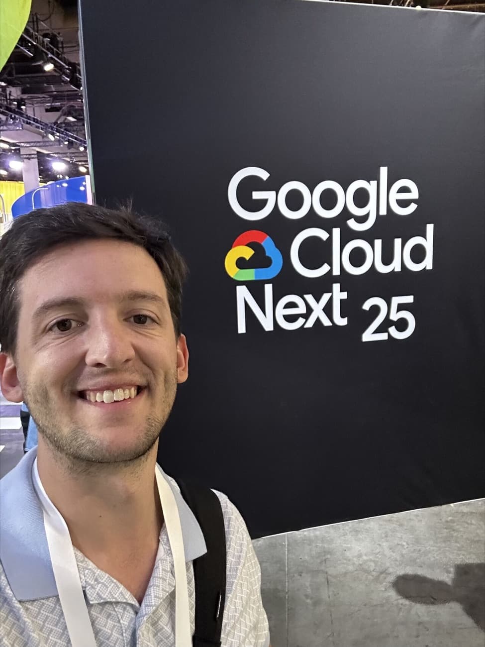 Gastón Saillen en Google Cloud Next, Las Vegas · 2025