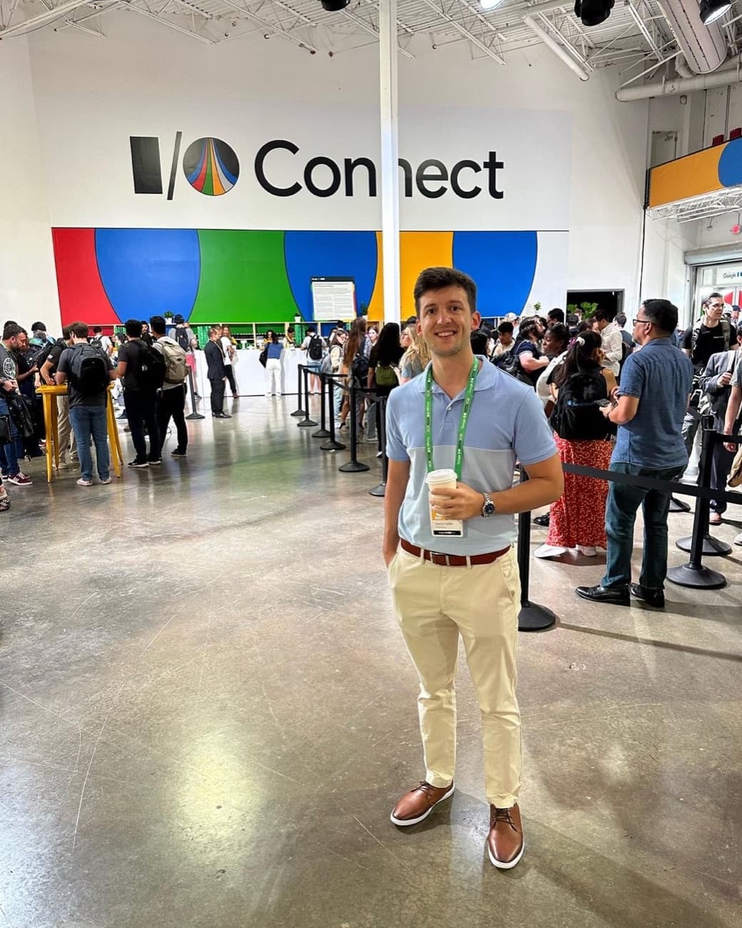 Gastón Saillen en Google I/O Connect, Miami · 2023